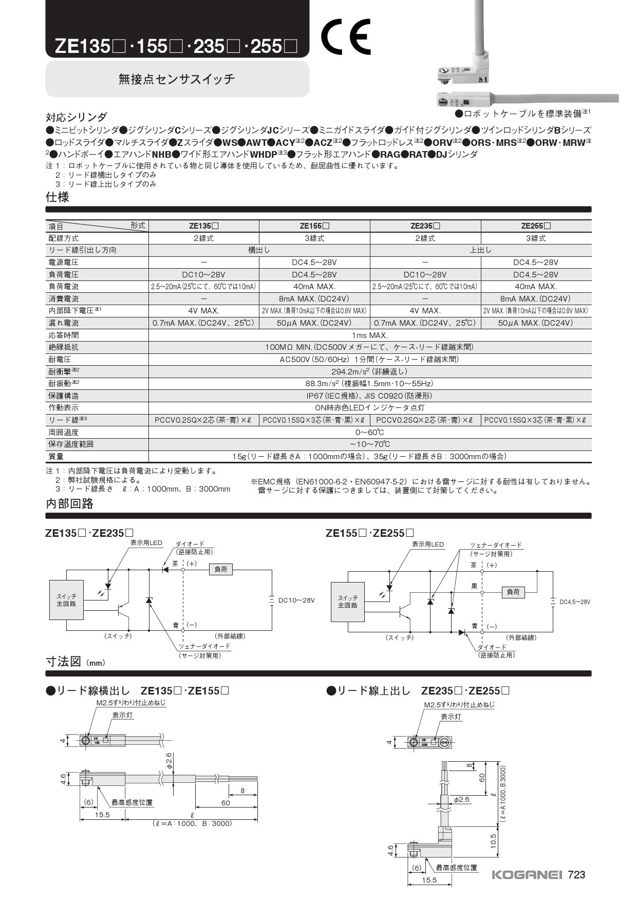 製品詳細 | 株式会社コガネイ